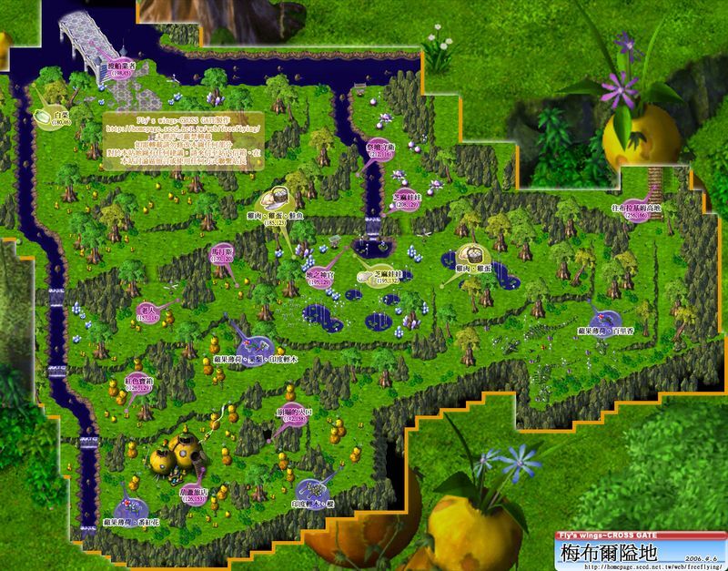 梅布爾隘地採集地圖